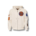 Jeff Hamilton Knicks Leather Hoodie