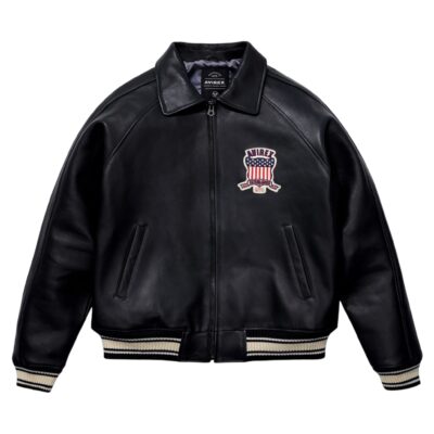 Men's Avirex Icon Leather Jacket 2026