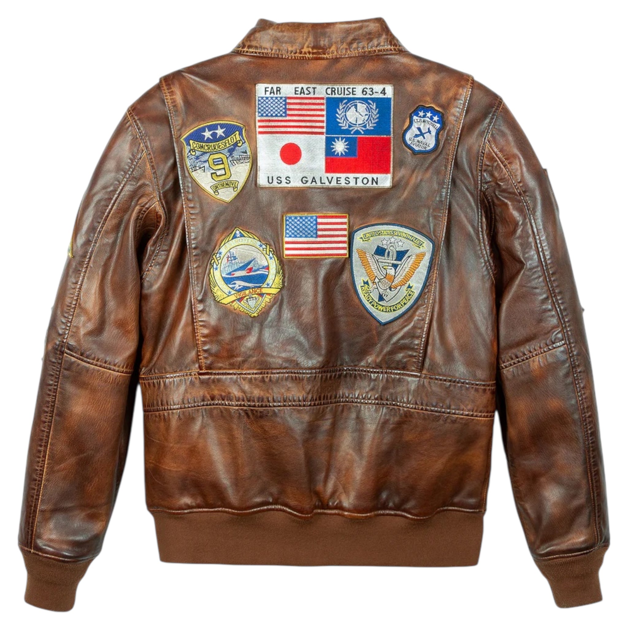 Top Gun Vintage Series Leather Jacket – Daniel's Leather