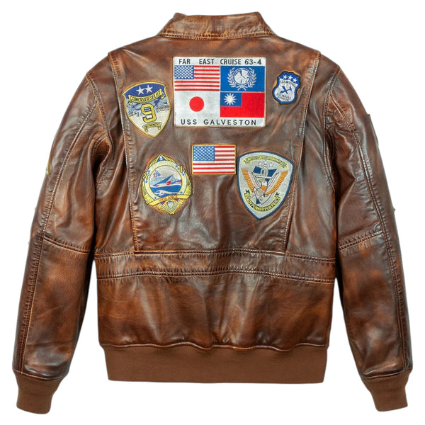 Top Gun Vintage Series Leather Jacket