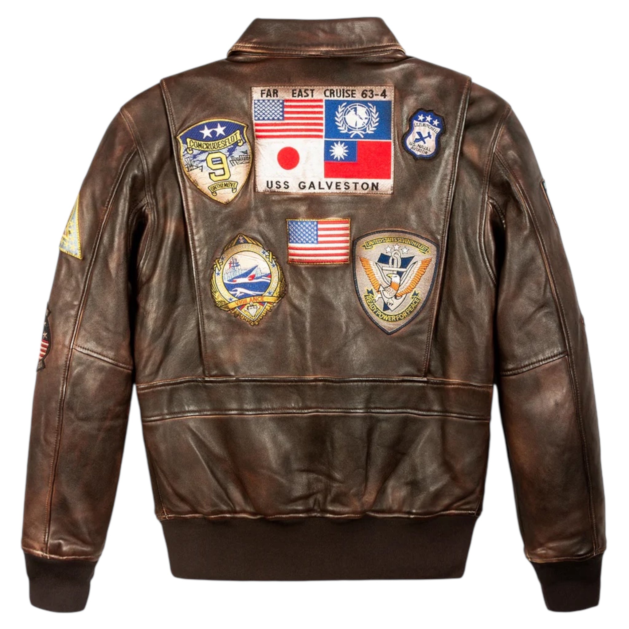 Top Gun Vintage Series Leather Jacket – Daniel's Leather