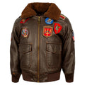 Top Gun Kids PU Aviator Bomber