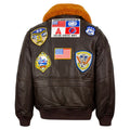 Top Gun 1.0 Official Kids Leather Jacket