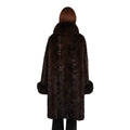 Mink Coat with Fox Trims