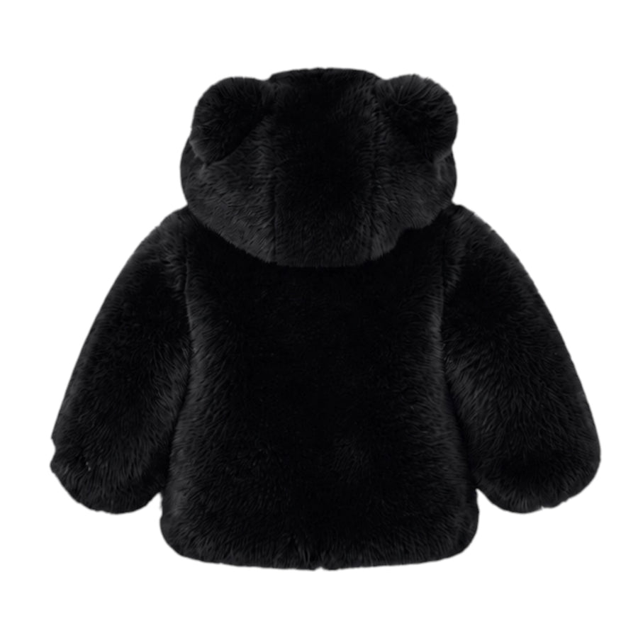 Kid's Faux Fur with Ears Jacket