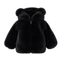Kid's Faux Fur with Ears Jacket