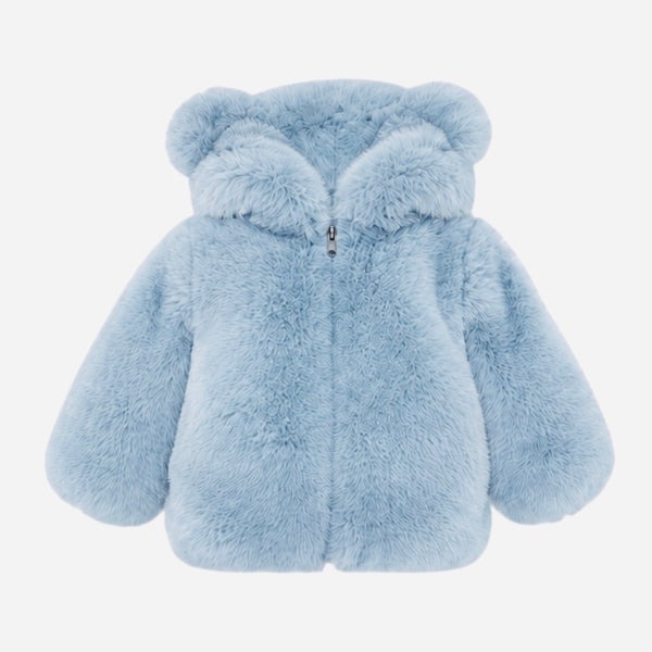 Kid's Faux Fur with Ears Jacket