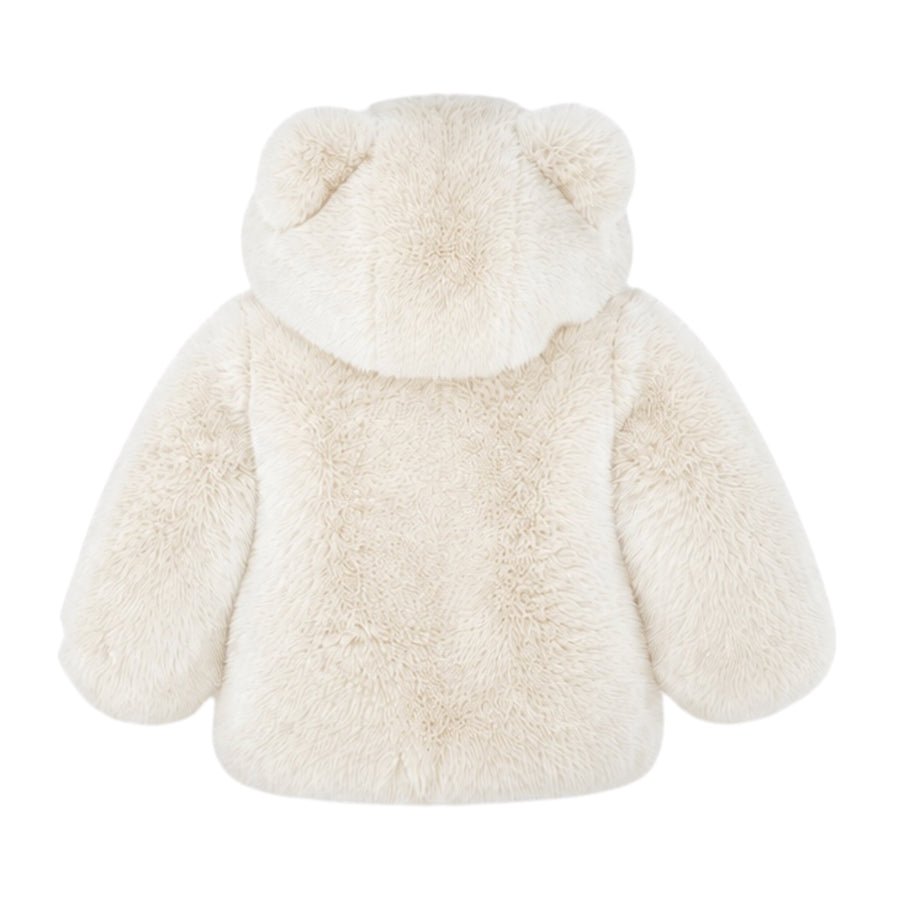 Kid's Faux Fur with Ears Jacket