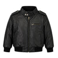 Leather Jacket with Zipper