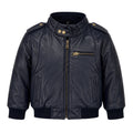 Leather Jacket with Zipper