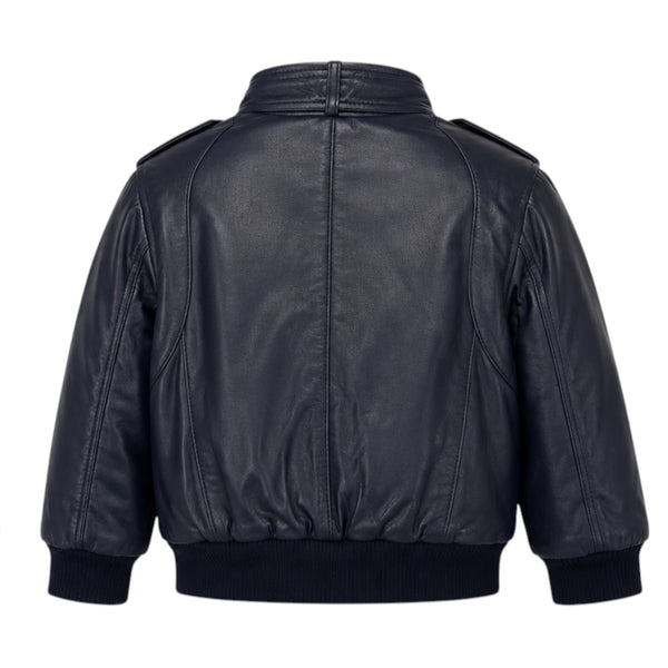 Leather Jacket with Zipper