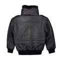 Leather Jacket with Furry Collar