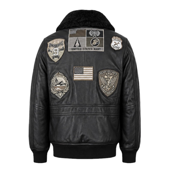 Top Gun 1.0 Official Kids Leather Jacket