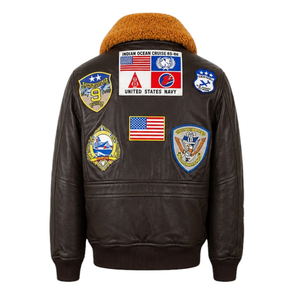 Top Gun 1.0 Official Kids Leather Jacket