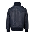 Leather Jacket with Chest Pockets