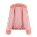 Kid's Rabbit Fur Jacket