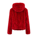 Kid's Rabbit Fur Jacket