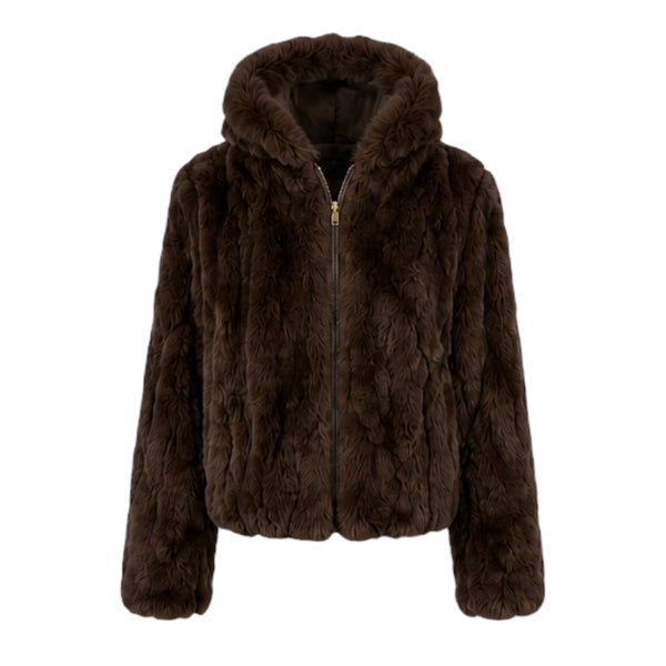 Kid's Rabbit Fur Jacket