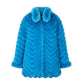 Double Sided Fur/Rain Coat