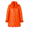 Double Sided Fur/Rain Coat