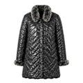 Double Sided Fur/Rain Coat