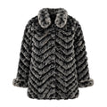 Double Sided Fur/Rain Coat