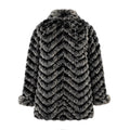Double Sided Fur/Rain Coat