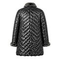 Double Sided Fur/Rain Coat