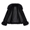 Mink with Mongolian Lamb Collar