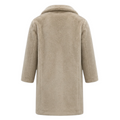 Faux Mink Trench Coat