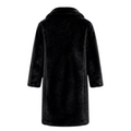 Faux Mink Trench Coat