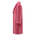 Faux Mink Trench Coat