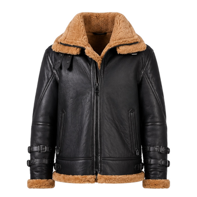 Double Collar B-3 Shearling
