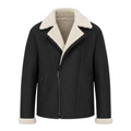 Basic Black and White Shearling