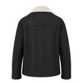 Basic Black and White Shearling
