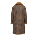 Brown Marble Carcoat Shearling
