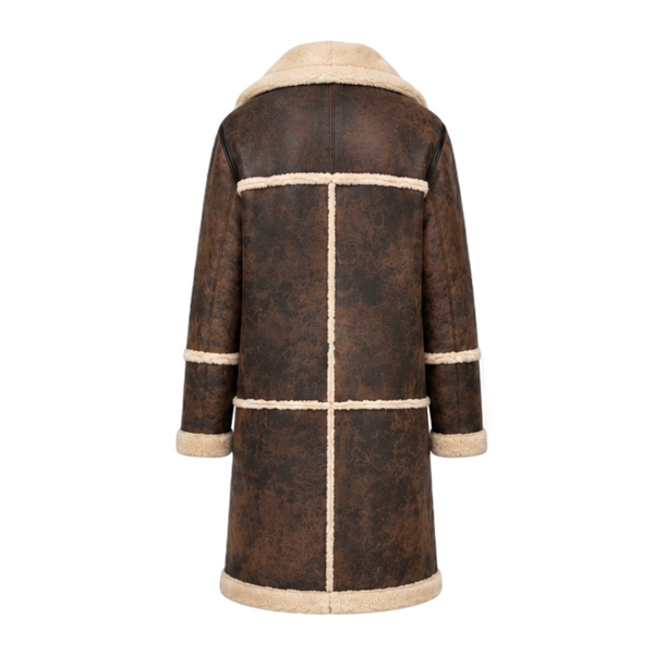 Rustic Brown Carcoat Shearling