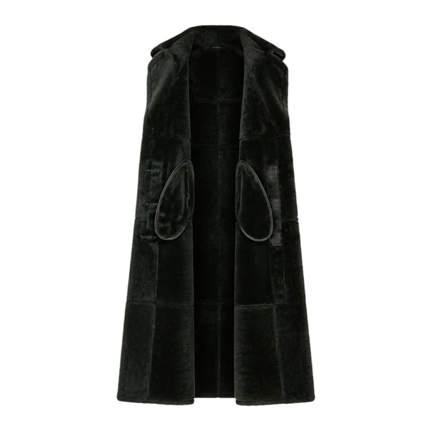 Green Long Shearling