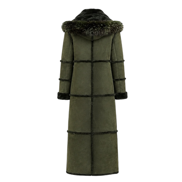 Green Long Shearling