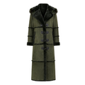 Green Long Shearling