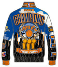 New York Knicks 2026 NBA Championship Genuine Leather Jacket (Pre-Order)