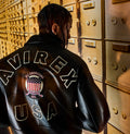 Men's Avirex Icon Leather Jacket Fall 2026