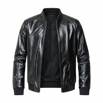 Lambskin Leather Bomber