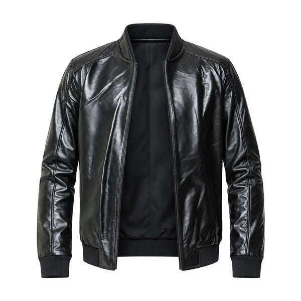 Lambskin Leather Bomber