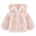 Kid's Faux Fur with Ears Jacket