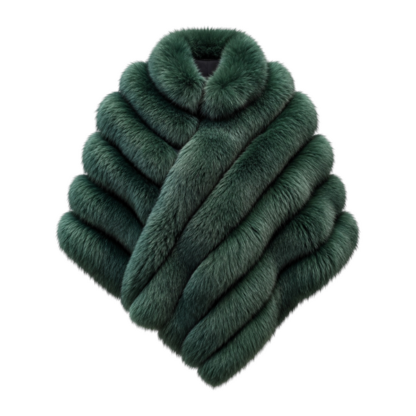 Fox Fur Poncho
