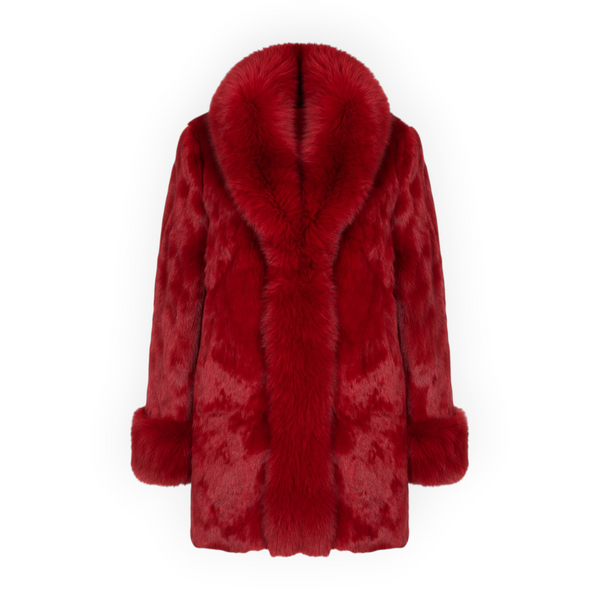 3/4 Rabbit Fur Coat