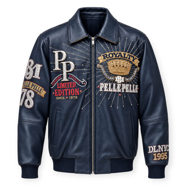 Pelle Pelle x Daniel's Leather Royalty Collab Jacket