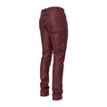 Slim Fit Non-Shiny Leather Pants