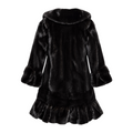 Full Skin Wavy Cut Mink Trench Coat
